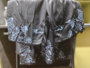帛米图（BOMITU）短袖T恤男套装夏季新款韩版半袖短袖冰丝t恤男长裤一套衣服学生 黑色 L 晒单实拍图