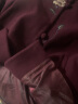牧雅诺（muyanuo）老太太秋装毛呢外套奶奶秋冬宽松呢子大衣60-70-80岁老人妈妈衣服 紫红 2XL(建议110-125斤) 晒单实拍图