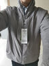 探拓（TECTOP）户外棉服外套男保暖棉衣夹克风衣 自然灰 M 实拍图