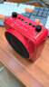 爱课（AKER） 蓝牙扩音器便携腰挂小蜜蜂喊话器22w功率音响音箱 MR2500W无线有线两用款（只配无线麦） 红色 实拍图