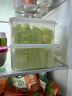 禧天龙冰箱保鲜盒食品级冰箱收纳盒密封盒蔬菜水果冷冻盒 7.3L*2+4.5L*2 实拍图