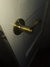 固安居 YASUI SOLID球型执手锁卧室内房门锁老式家用球形锁带把手金色球形门锁 金色.不带钥匙.左内 锁边距60/70配两个规格锁舌 实拍图