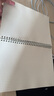 得力b5笔记本本子线圈本螺旋本活页本考研横线初中生加厚网格本日记本方格记事本a4高中记录本错题本 【B5方格/2本装】共160张 实拍图