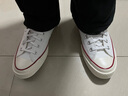 匡威（Converse）官方 1970S经典帆布男女休闲运动鞋白色162056C 162056C/白色 41 实拍图