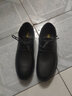 特磊锡男士秋季真皮正装商务休闲英伦软皮尖头透气低跟软底通勤大码皮鞋 黑色-皮鞋码 41 (250mm) 【标准皮鞋尺码】 实拍图