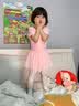艾舞戈儿童舞蹈服夏季练功女童跳舞衣幼儿园宝宝连体芭蕾舞裙中国舞服装 芭蕾粉-短袖 120 码 高105-110cm重30-38斤 实拍图