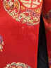 奉孝中老年女装秋冬外套妈妈装喜庆唐装棉袄老年人奶奶装生日祝寿上衣 中国红 3XL（建议115-125斤） 晒单实拍图