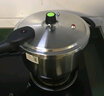 爱仕达（ASD）高压锅 304不锈钢压力锅 电磁炉燃气明火煤气通用家用高压锅 3-5人用WG1824DN 24cm 实拍图