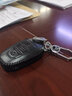 适用于雪铁龙钥匙包真皮钥匙套天逸C5全新爱丽舍C3-XR/C4世嘉C5汽车钥匙扣真皮保护壳 雪铁龙A款全黑色 实拍图