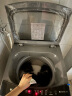 小天鹅（LittleSwan）12公斤波轮洗衣机全自动 纳米银离子除菌 WIFI智能控制 钢化玻璃门盖TB120V61WAB 实拍图