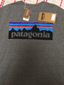 巴塔哥尼亚（Patagonia）男女情侣通勤短袖夏季P-6 Logo混纺棉休闲潮流户外透气T恤 38504 NENA L 实拍图
