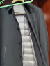 弗朗西保罗（FULANLE PAULO）羽绒服男中年商务羽绒风衣中长款休闲白鸭绒加厚保暖爸爸冬装外套 深蓝色 180/XL 晒单实拍图