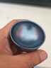 钛途（TITO TITANIUM） 纯钛茶碗99.5%钛合金双层水杯户外功夫茶具餐具旅行用具运动携带  纯钛茶碗-冰花蓝色 实拍图