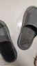 力洛斯拖鞋男士夏季居家居耐磨浴室内家用防滑软底外穿厚底情侣凉拖鞋女 灰色 44/45码（适合43/44的脚） 晒单实拍图