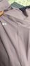 徽格儿专业速干衣运动套装女网红训练健身服长袖瑜伽服秋冬款户外跑步服 紫色外套+咖紫长裤 M 实拍图