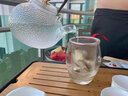 叁坤 加厚玻璃茶壶耐热煮茶器养生壶泡茶烧水提梁壶普洱花茶壶过滤家用保温煮茶电陶炉功夫茶具 铜珠壶+红橡色茶炉【升级款】 实拍图