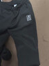 啄木鸟（TUCANO）休闲裤男冬季纯色加绒加厚保暖束脚裤时尚休闲运动长裤子男装 实拍图