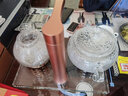 佰宝918全自动上水加水电热水壶玻璃智能恒温煮水泡茶壶家用专用一体烧水壶电茶炉功夫茶具茶盘电茶壶 1L 玫瑰金 实拍图