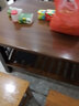 尊鲨 实木茶几新中式功夫茶桌多功能客厅家具纯实木办公茶台边桌 深棕色 长130cm*宽70cm*高50cm 实拍图