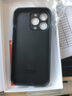 简美 适用 苹果13手机壳真皮iphone13pro手机套镜头全包苹果13保护套防摔超薄男女新款皮套商务外壳 苹果13pro 魔方真皮后壳 静夜黑 实拍图
