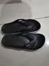 卡骆驰（CROCS）贝雅卡骆班人字拖鞋|205393 黑色/白色-066 39(240mm)  实拍图