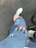 INBIKE骑行手套半指男女夏季山地公路车自行车防滑减震透气装备 蓝色L 晒单实拍图