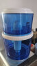 清清（Qingqing） 净水桶过滤桶净化饮水机过滤桶家用可加自来水过滤器净水机带滤芯 蓝色净水桶标配一滤芯+一滤芯 实拍图