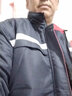 装耐保暖御寒户外工作服棉衣男冬季加厚劳保棉袄防寒大衣大袄长款大袄  短款藏蓝棉衣   190XXXXL（170-190斤） 实拍图