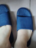 绚初拖鞋男夏季居家浴室防滑简约室内软底情侣家用洗澡凉拖女 浪漫拖 藏青 40-41 (适合39-40码穿) 实拍图