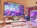 雷蛇（Razer）魔音海妖X电容式直播降噪雷蛇麦克风  桌面台式电脑K歌 游戏直播usb 魔音海妖X-粉色（USB接口） 实拍图