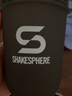 SHAKESPHEREShakeSphere健身摇摇杯新款大容量搅拌杯运动男水杯Tritan耐高温 经典款-磨砂透黑+白logo700ml 实拍图