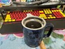 COSTA陶瓷马克杯咖啡杯牛奶杯带盖带茶漏水杯泡茶杯 星辉相映-355ml 晒单实拍图