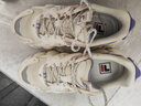 FILA 斐乐女鞋猫爪鞋3代老爹鞋休闲运动鞋缓震厚底慢跑鞋FLUID Ⅲ 奶白-GD 37.5 实拍图