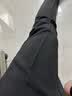 佐优品坠感小西裤男九分裤子韩版潮流修身小脚休闲长裤夏季直筒西装裤 (1件)黑色(长裤) 33 建议140-150斤内 实拍图