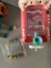 奥智嘉儿童玩具弹珠机早教闯关弹射游戏机3-6岁亲子互动桌面游戏猪 实拍图