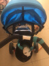 BAOLEJUN儿童三轮车脚踏车宝宝手推车婴幼儿童车小孩1-3-6岁带护栏车棚 白蓝色+音乐+安全带 实拍图