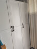 金经金属钢制北欧简约衣柜家用卧室收纳铁皮柜小户型组合衣橱长1.2米三门 实拍图