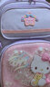 Hello Kitty小学生书包女1-3年级儿童书包大开口轻便3D浮雕卡通kT双肩背包 KT0160B（紫色） 实拍图