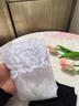 雪茜曼丝袜女2双超薄黑丝jk纯欲长筒过膝丝袜女蕾丝花边显瘦美腿大腿袜 实拍图