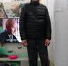 恒源祥品牌轻薄羽绒服男士2025年秋冬季新款纯色超轻便立领短款保暖外套 YR8008款黑色 90%白鸭绒轻便保暖 3XL 190建议165-180斤) 实拍图