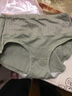 维彩菲 纯棉高腰女士内裤棉质舒适纯色三角裤收腹提臀透气大码高腰内裤 【焦糖+肤色+绿色】 实惠装 3条 L码（80-110斤左右） 实拍图