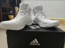 adidas PRO BOUNCE团队款实战篮球运动鞋男子阿迪达斯官方 白 40(245mm)推荐选大半码 实拍图