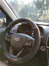 绅创汽车方向盘套冬天翻毛皮冬季保暖方向盘套超薄防汗防滑四季车把套 【圆形】现代悦动朗动领动瑞纳名图ix35i索纳塔 实拍图