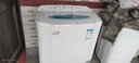 海飞（haifei）7.5公斤家用半自动洗衣机小型宿舍用尔迷你小巧双桶洗衣机半自动双缸洗衣机洗脱水一体家用洗衣机 7.5公斤半自动双桶瓷白 实拍图