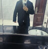 席臣大码西服套装男两件套商务休闲职业西装新郎结婚礼服通勤面试正装 黑色 XL 180（140-160斤） 实拍图