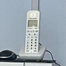 中诺无绳电话机座机单机中文菜单白屏背光可移动固话无线座机子母机固定电话W158白色办公家用老人 实拍图