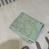洁丽雅（grace）洗脸毛巾纯棉抑菌擦手巾竹纤维方巾吸水吸汗不掉毛洗澡巾 深绿色【方巾单条装】 实拍图