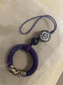 珍格（zhenge） 手机指环扣挂绳短款手腕绳结实耐用中国挂件男女款手工编织手指扣 手腕款【黑色】手机编织挂绳 实拍图