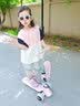 蓝贝妮童装女童套装2026新款儿童夏装短袖女孩衣服大童女装夏季运动服装 图片色 140 码建议身高130CM 实拍图