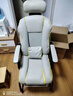 汤凯颐电脑椅家用舒适久坐书桌办公椅可躺沙发椅休闲电竞椅老板椅弓形椅 【弓形款】灰色黄边-3D调节头枕 记忆海绵坐垫 实拍图